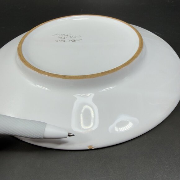 Sberna Deruta ROYAL ELEPHANT 8inch Plate Dish Set 4 Plates Dishes Made in Italy - Picture 7 of 11